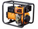 200A 6KW Diesel Fuel Welder Generator Machine 50 / 60Hz AC Frequency