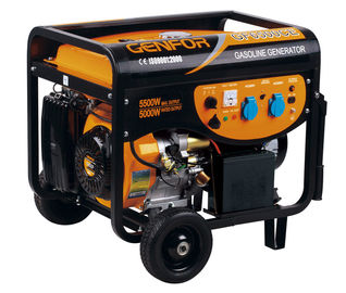 5KW Genest Portable Gasoline Generator 110 - 240V Voltage 100% Standard Power Output