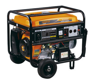 25L Fuel Tank Portable Gasoline Generator 8000E Electric Start Backup Battery